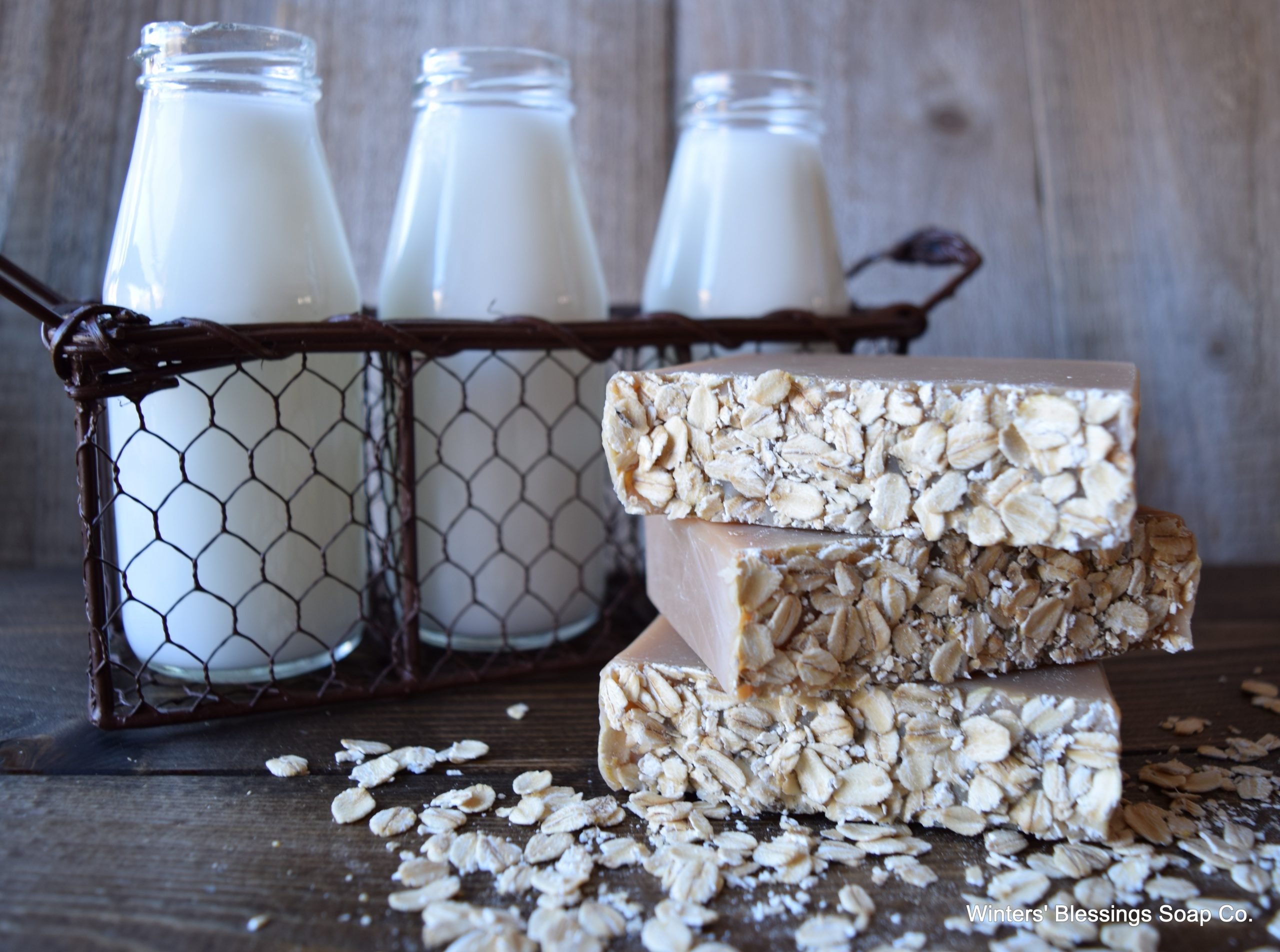 Winters Blessing Soap - Oatmeal Milk and Honey