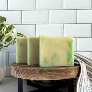 Cool Citrus Basil Goat Milk Soap
