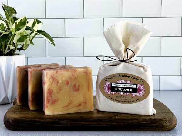 Cherry Almond Goat Milk Soap