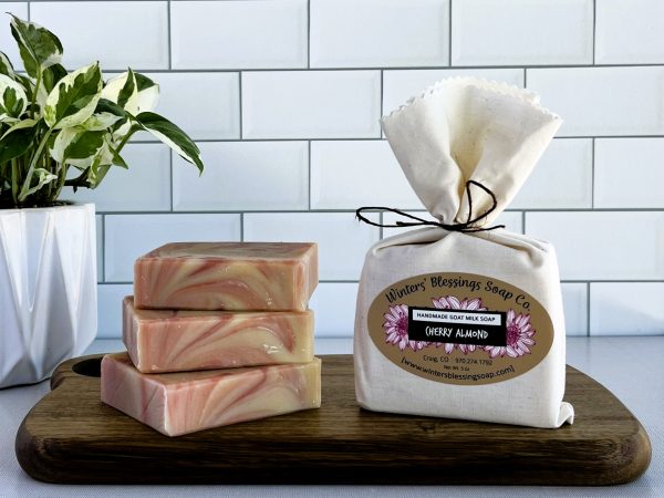Cherry Almond Goat Milk Soap