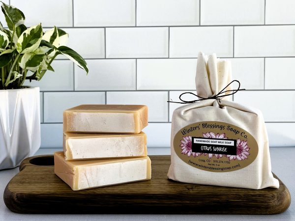 Citrus Sunrise Goat Milk Soap