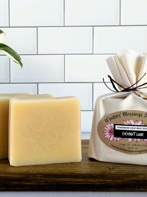 Coconut Lime Goat Milk Soap
