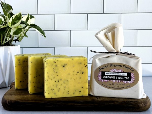 Lemongrass Eucalyptus Goat Milk Soap