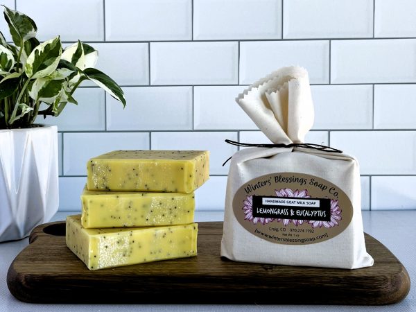 Lemongrass Eucalyptus Goat Milk Soap