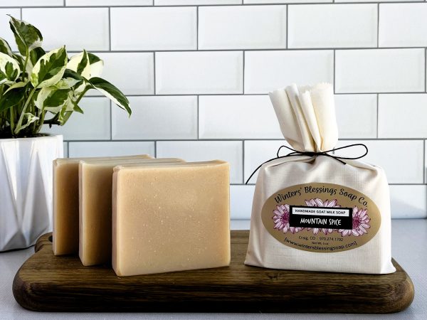 Mountain Spice Goat Milk Soap - Image 4