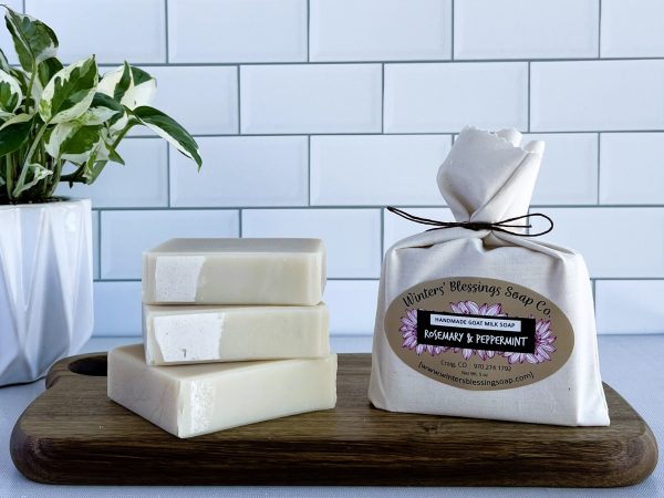 Rosemary Peppermint Goat Milk Soap