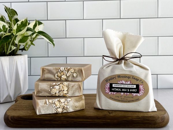 Oatmeal Milk & Honey Goat Milk Soap