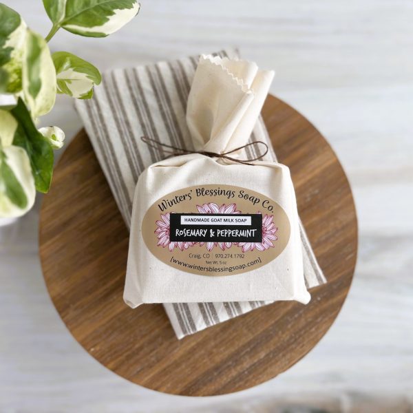 Rosemary Peppermint Goat Milk Soap