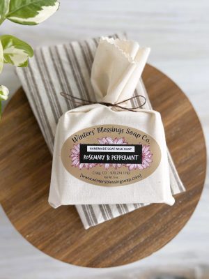 Rosemary Peppermint Goat Milk Soap
