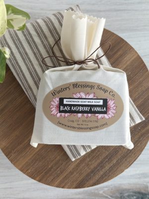 Black Raspberry Vanilla Soap Goat Milk Soap