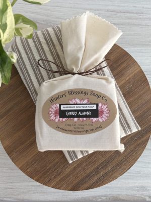 Cherry Almond Goat Milk Soap