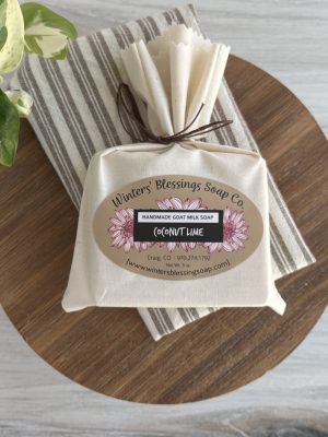 Coconut Lime Goat Milk Soap