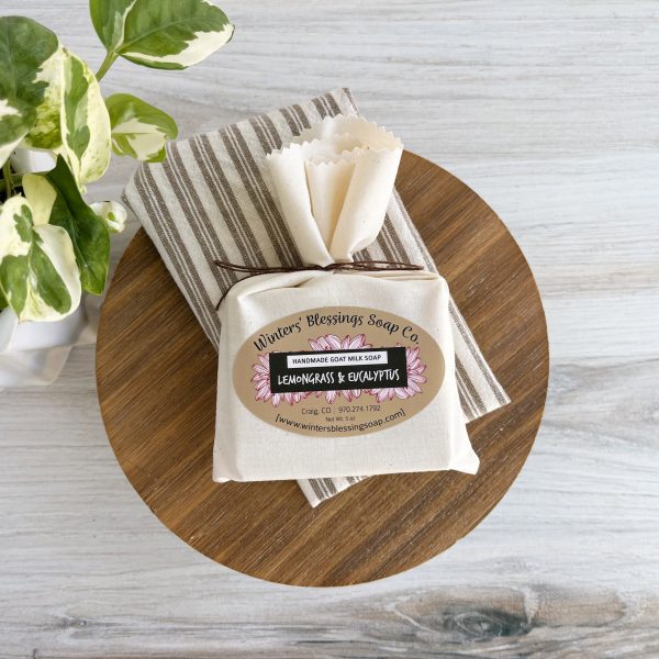 Lemongrass Eucalyptus Goat Milk Soap