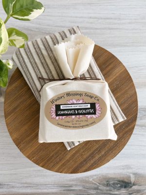 Lemongrass Eucalyptus Goat Milk Soap