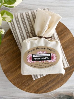 Pineapple Cilantro Goat Milk Soap